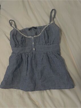 Brandy Melville Peplum Top